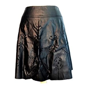 Pleather skirt